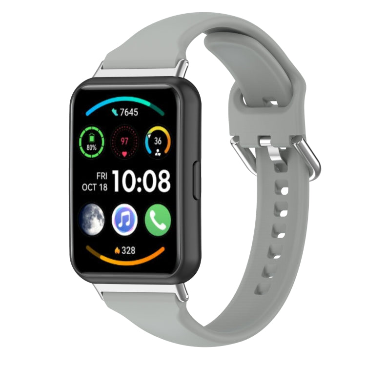 For Huawei Watch Fit 2 Small Waist Silicone Watch Band
