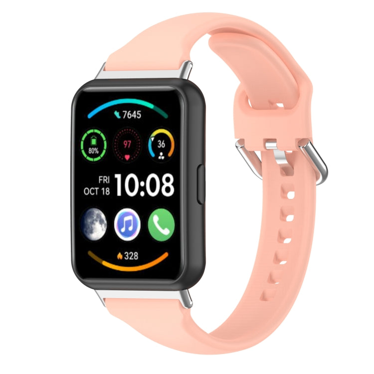 For Huawei Watch Fit 2 Small Waist Silicone Watch Band
