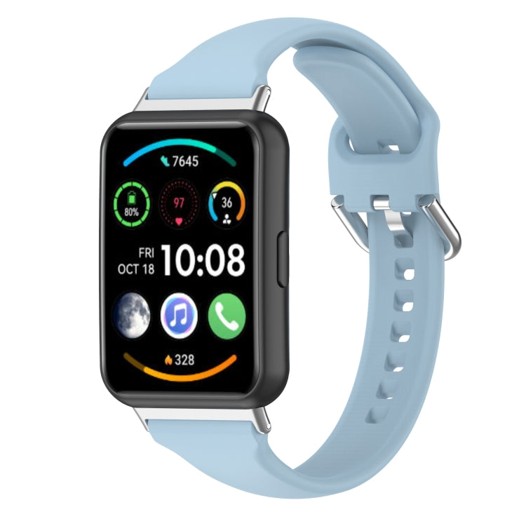 For Huawei Watch Fit 2 Small Waist Silicone Watch Band