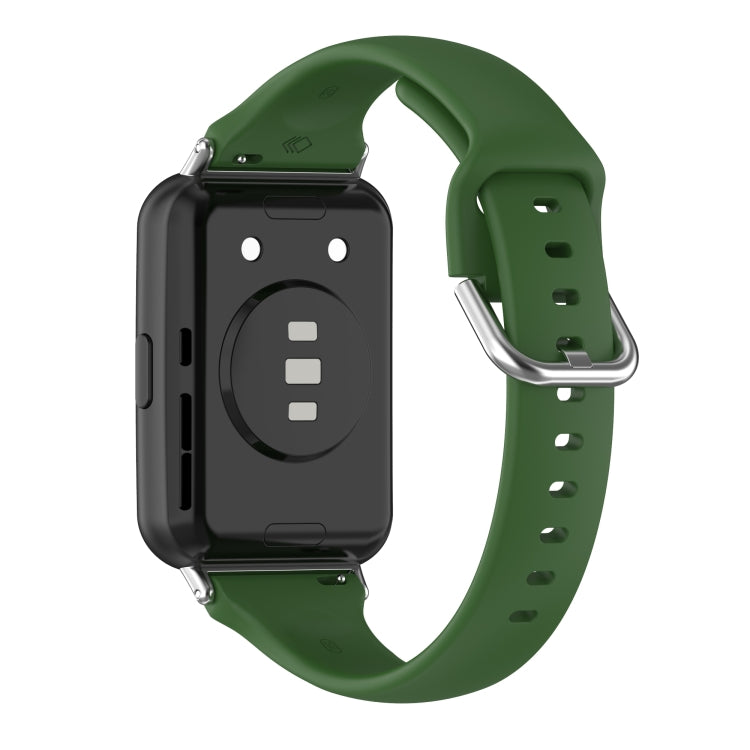 For Huawei Watch Fit 2 Small Waist Silicone Watch Band
