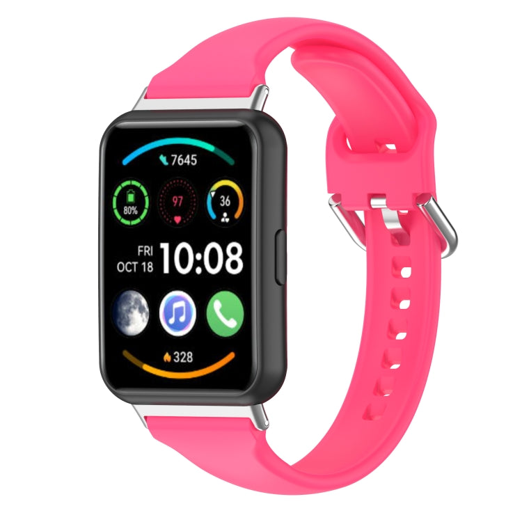 For Huawei Watch Fit 2 Small Waist Silicone Watch Band