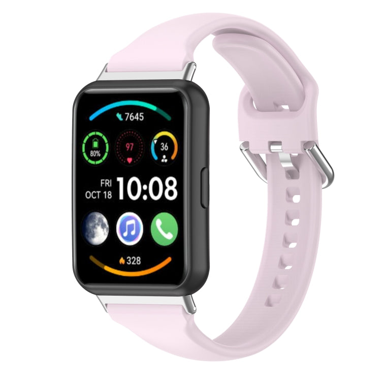 For Huawei Watch Fit 2 Small Waist Silicone Watch Band