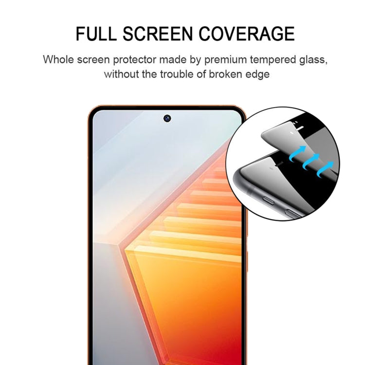 Full Glue Full Cover Screen Protector Tempered Glass Film, For vivo iQOO 11 / iQOO 11 Pro (1 PC)