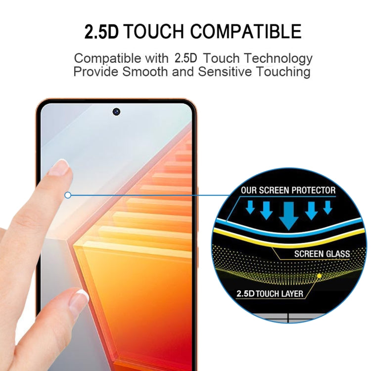 Full Glue Full Cover Screen Protector Tempered Glass Film, For vivo iQOO 11 / iQOO 11 Pro (1 PC)
