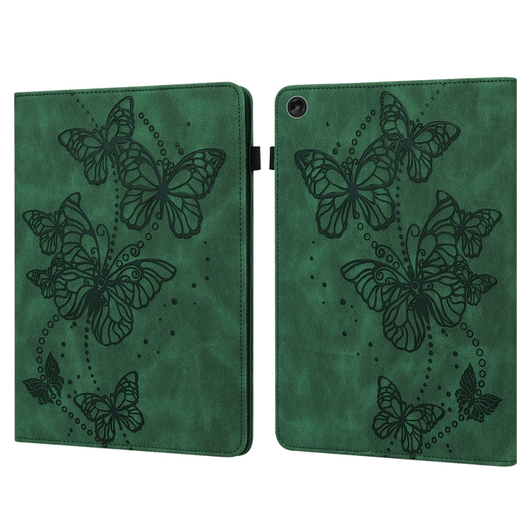 Embossed Butterfly Pattern Leather Tablet Case