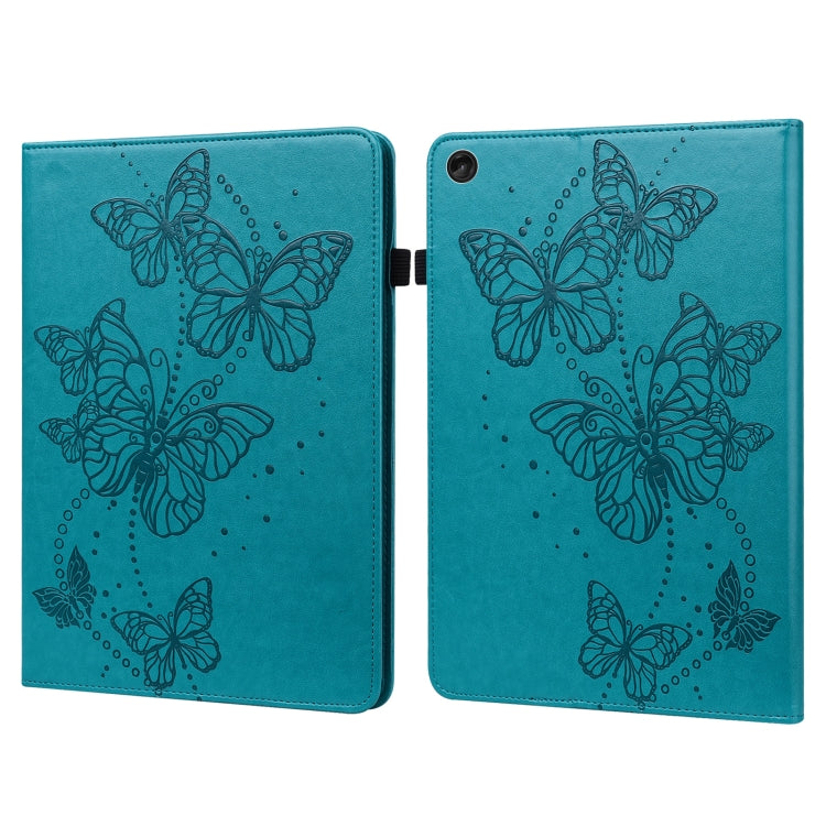 Embossed Butterfly Pattern Leather Tablet Case