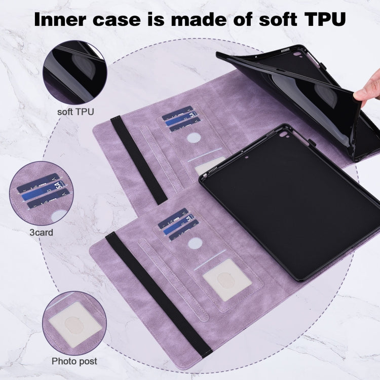 Embossed Butterfly Pattern Leather Tablet Case