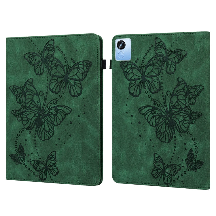 Embossed Butterfly Pattern Leather Tablet Case