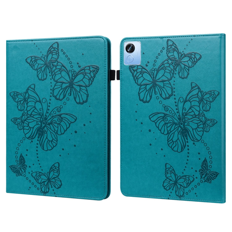 Embossed Butterfly Pattern Leather Tablet Case