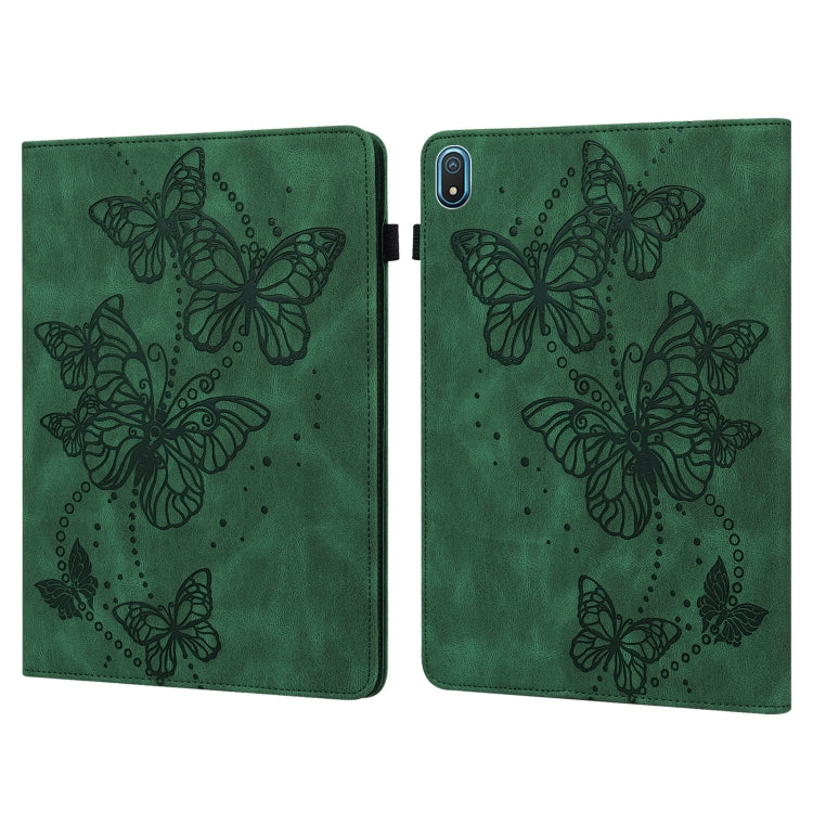 Embossed Butterfly Pattern Leather Tablet Case