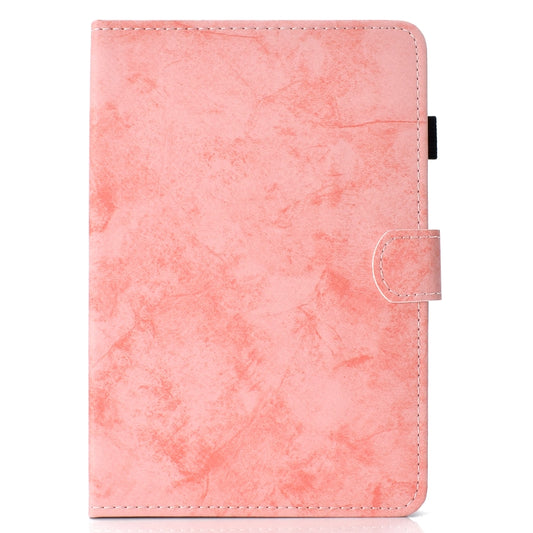 Sewing Thread Horizontal Solid Color Flat Leather Case with Sleep Function & Pen Cover & Anti Skid Strip & Card Slot & Holder