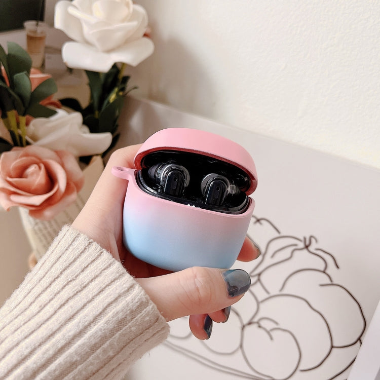 For JBL Tune Flex Earphone Gradient Frosted PC Protective Case