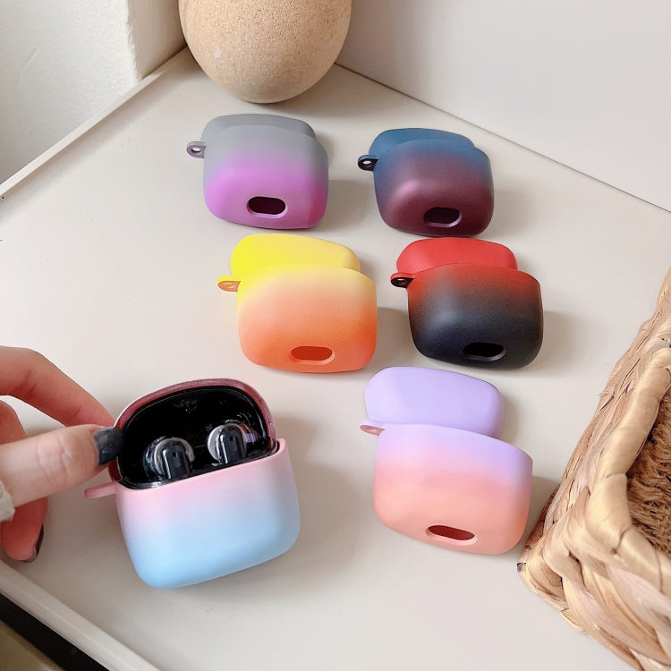 For JBL Tune Flex Earphone Gradient Frosted PC Protective Case