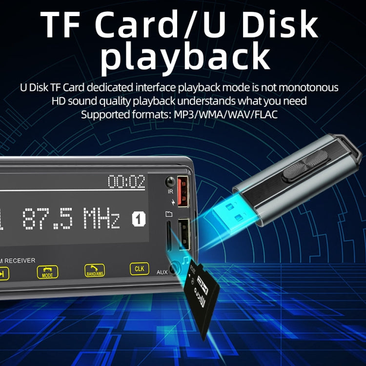 2.5D Touch Screen Car MP3 Player Radio Support Bluetooth Positioning Find Car, K-701