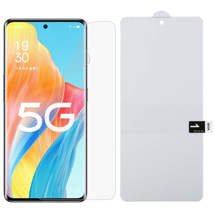 Full Screen Protector Explosion-proof Hydrogel Film, For OPPO A1 Pro / Reno8 T 5G (1 PC), For Xiaomi Redmi 11A (1 PC)