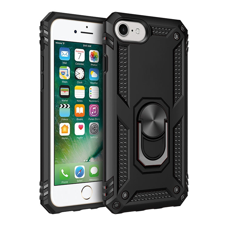 Shockproof TPU + PC Protective Case with 360 Degree Rotating Holder, For iPhone SE 2022 / SE 2020, For Galaxy A21, For Galaxy A11 EU, For LG K50S