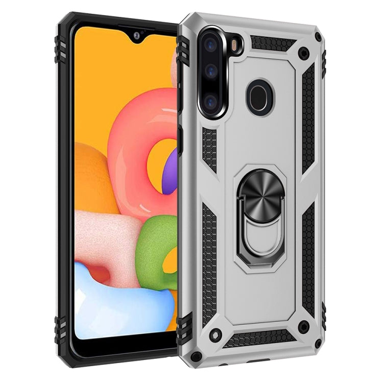 Shockproof TPU + PC Protective Case with 360 Degree Rotating Holder, For iPhone SE 2022 / SE 2020, For Galaxy A21, For Galaxy A11 EU, For LG K50S
