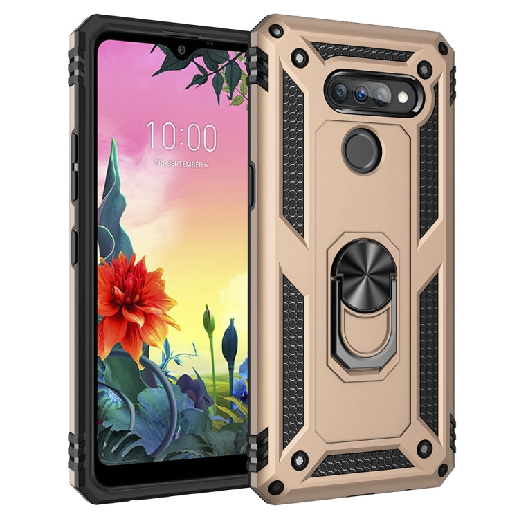 Shockproof TPU + PC Protective Case with 360 Degree Rotating Holder, For iPhone SE 2022 / SE 2020, For Galaxy A21, For Galaxy A11 EU, For LG K50S
