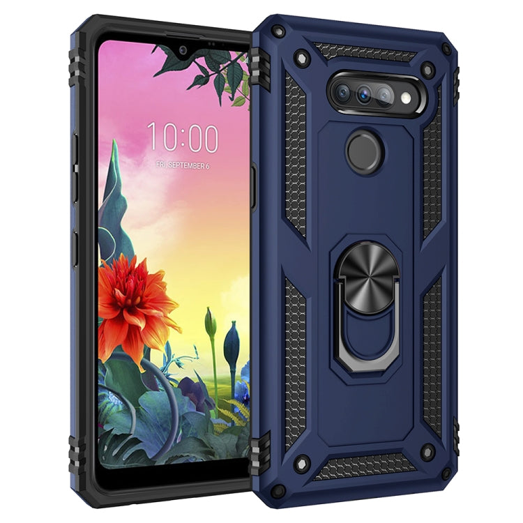 Shockproof TPU + PC Protective Case with 360 Degree Rotating Holder, For iPhone SE 2022 / SE 2020, For Galaxy A21, For Galaxy A11 EU, For LG K50S
