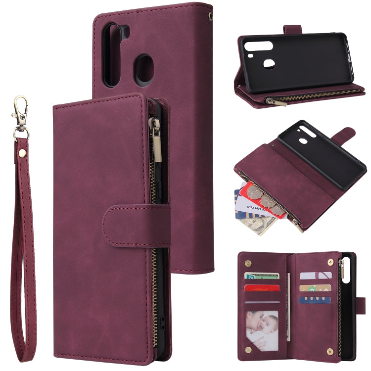 Multifunctional Horizontal Flip Leather Case, with Card Slot & Holder & Zipper Wallet & Photo Frame, For Samsung Galaxy A21, For Samsung Galaxy A41, For Samsung Galaxy A70S, For Samsung Galaxy Note10 Lite, For OnePlus 8, For OnePlus 8 Pro, For Huawei P...
