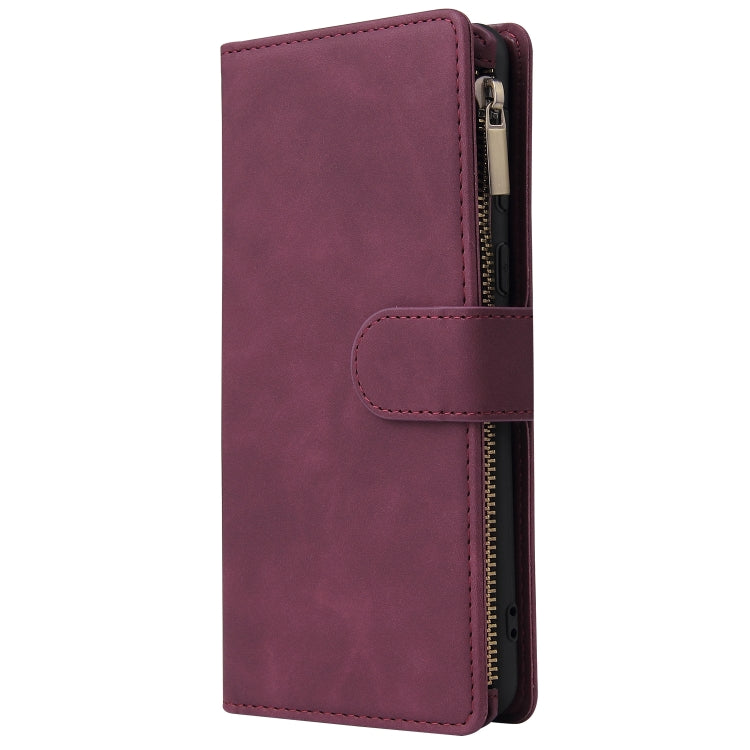 Multifunctional Horizontal Flip Leather Case, with Card Slot & Holder & Zipper Wallet & Photo Frame, For Samsung Galaxy A21, For Samsung Galaxy A41, For Samsung Galaxy A70S, For Samsung Galaxy Note10 Lite, For OnePlus 8, For OnePlus 8 Pro, For Huawei P...