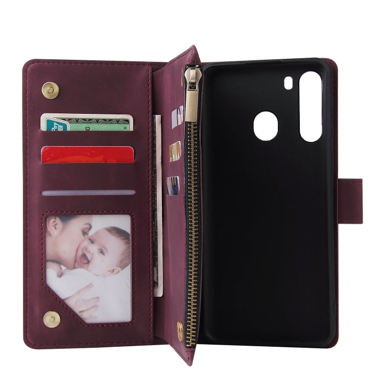 Multifunctional Horizontal Flip Leather Case, with Card Slot & Holder & Zipper Wallet & Photo Frame, For Samsung Galaxy A21, For Samsung Galaxy A41, For Samsung Galaxy A70S, For Samsung Galaxy Note10 Lite, For OnePlus 8, For OnePlus 8 Pro, For Huawei P...