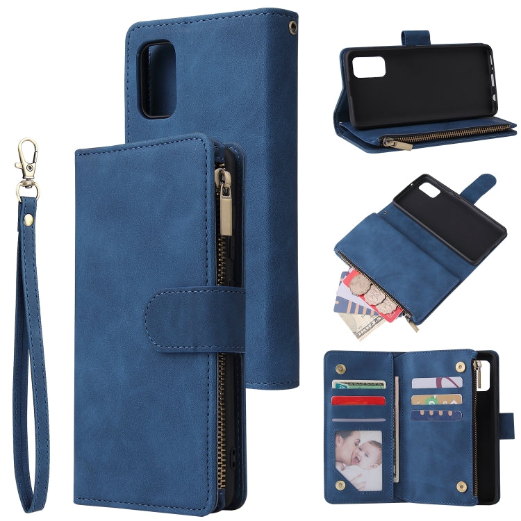 Multifunctional Horizontal Flip Leather Case, with Card Slot & Holder & Zipper Wallet & Photo Frame, For Samsung Galaxy A21, For Samsung Galaxy A41, For Samsung Galaxy A70S, For Samsung Galaxy Note10 Lite, For OnePlus 8, For OnePlus 8 Pro, For Huawei P...