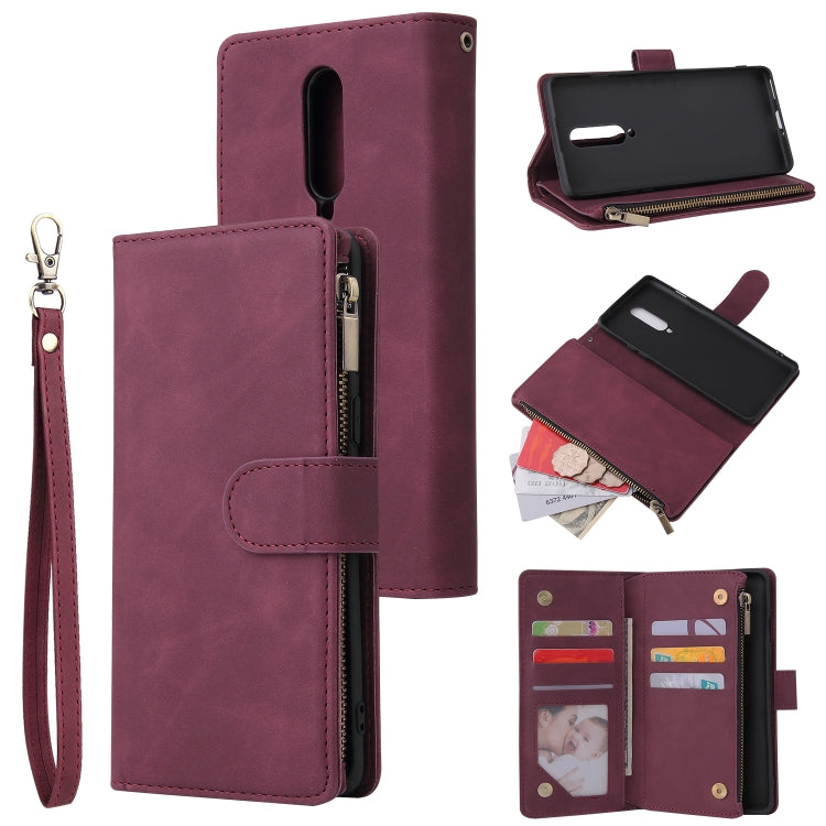 Multifunctional Horizontal Flip Leather Case, with Card Slot & Holder & Zipper Wallet & Photo Frame, For Samsung Galaxy A21, For Samsung Galaxy A41, For Samsung Galaxy A70S, For Samsung Galaxy Note10 Lite, For OnePlus 8, For OnePlus 8 Pro, For Huawei P...