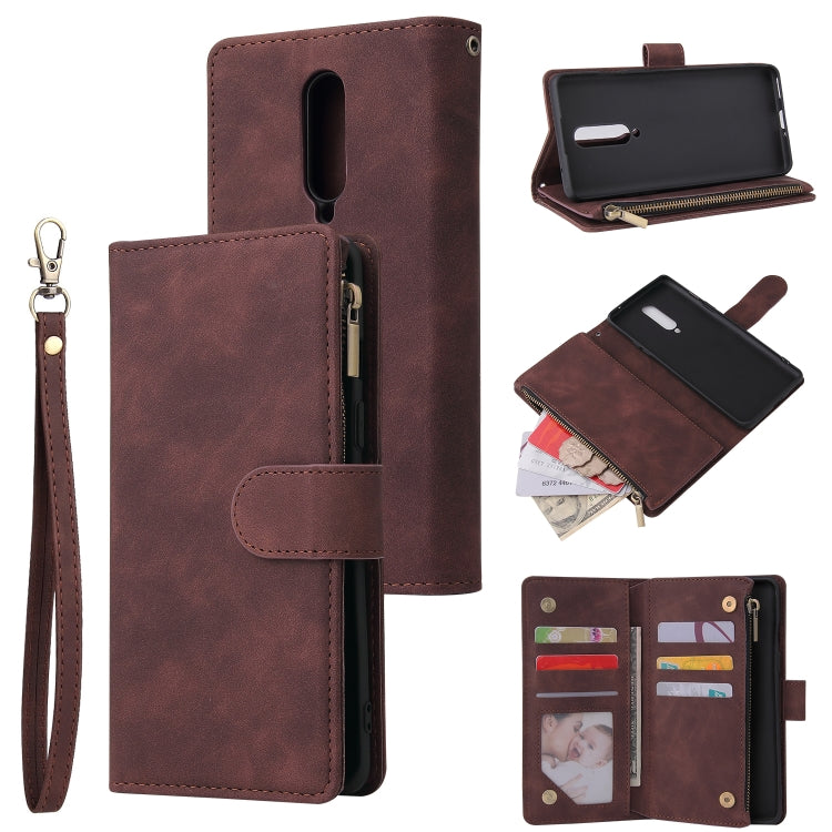 Multifunctional Horizontal Flip Leather Case, with Card Slot & Holder & Zipper Wallet & Photo Frame, For Samsung Galaxy A21, For Samsung Galaxy A41, For Samsung Galaxy A70S, For Samsung Galaxy Note10 Lite, For OnePlus 8, For OnePlus 8 Pro, For Huawei P...
