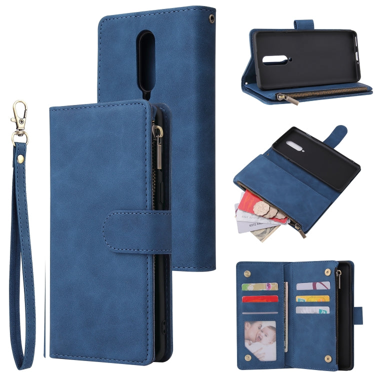 Multifunctional Horizontal Flip Leather Case, with Card Slot & Holder & Zipper Wallet & Photo Frame, For Samsung Galaxy A21, For Samsung Galaxy A41, For Samsung Galaxy A70S, For Samsung Galaxy Note10 Lite, For OnePlus 8, For OnePlus 8 Pro, For Huawei P...