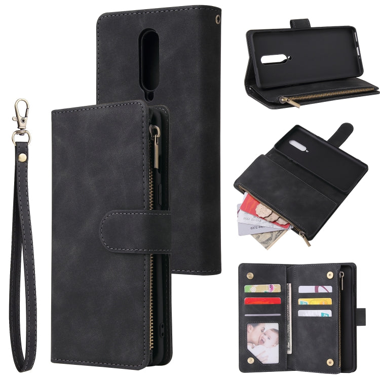 Multifunctional Horizontal Flip Leather Case, with Card Slot & Holder & Zipper Wallet & Photo Frame, For Samsung Galaxy A21, For Samsung Galaxy A41, For Samsung Galaxy A70S, For Samsung Galaxy Note10 Lite, For OnePlus 8, For OnePlus 8 Pro, For Huawei P...