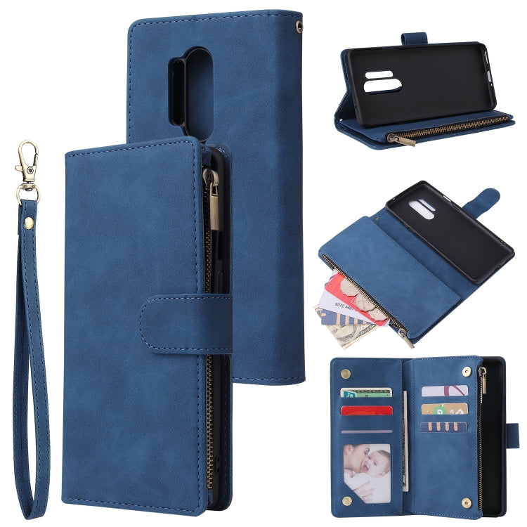 Multifunctional Horizontal Flip Leather Case, with Card Slot & Holder & Zipper Wallet & Photo Frame, For Samsung Galaxy A21, For Samsung Galaxy A41, For Samsung Galaxy A70S, For Samsung Galaxy Note10 Lite, For OnePlus 8, For OnePlus 8 Pro, For Huawei P...