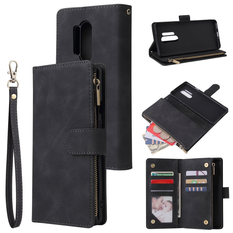 Multifunctional Horizontal Flip Leather Case, with Card Slot & Holder & Zipper Wallet & Photo Frame, For Samsung Galaxy A21, For Samsung Galaxy A41, For Samsung Galaxy A70S, For Samsung Galaxy Note10 Lite, For OnePlus 8, For OnePlus 8 Pro, For Huawei P...