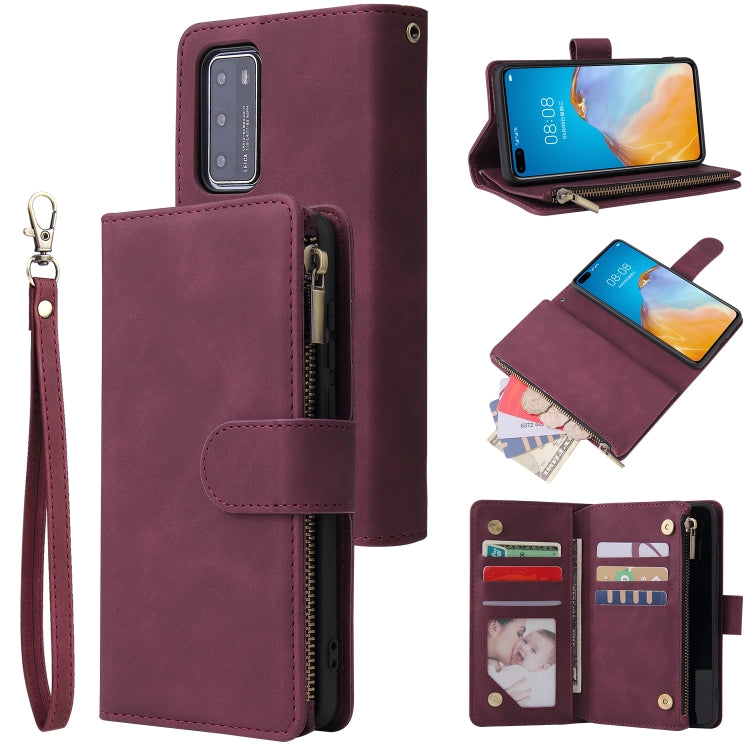 Multifunctional Horizontal Flip Leather Case, with Card Slot & Holder & Zipper Wallet & Photo Frame, For Samsung Galaxy A21, For Samsung Galaxy A41, For Samsung Galaxy A70S, For Samsung Galaxy Note10 Lite, For OnePlus 8, For OnePlus 8 Pro, For Huawei P...