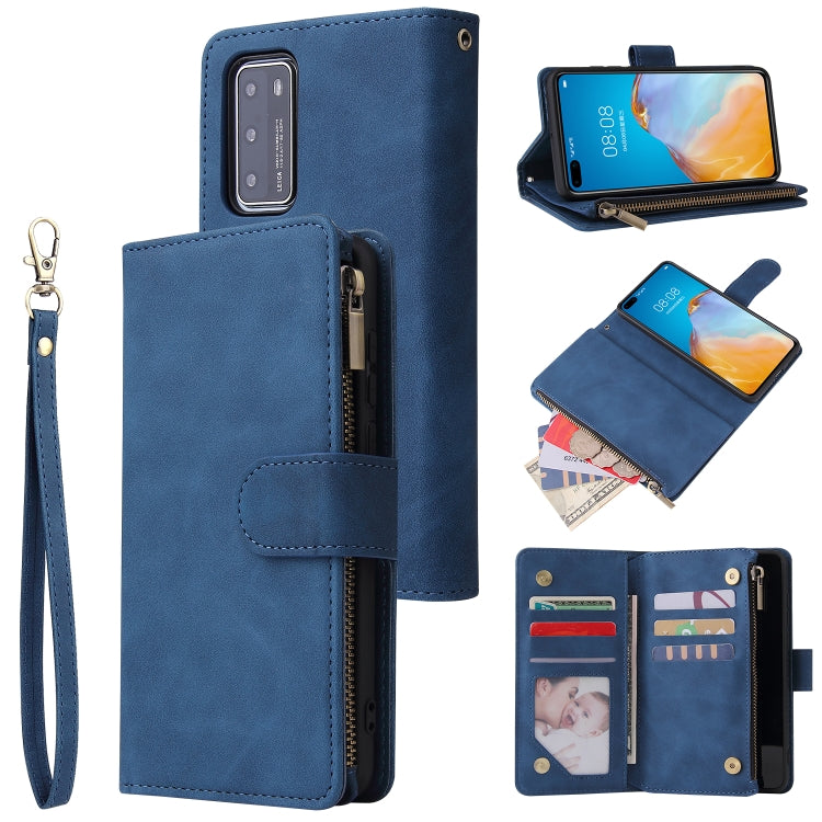 Multifunctional Horizontal Flip Leather Case, with Card Slot & Holder & Zipper Wallet & Photo Frame, For Samsung Galaxy A21, For Samsung Galaxy A41, For Samsung Galaxy A70S, For Samsung Galaxy Note10 Lite, For OnePlus 8, For OnePlus 8 Pro, For Huawei P...
