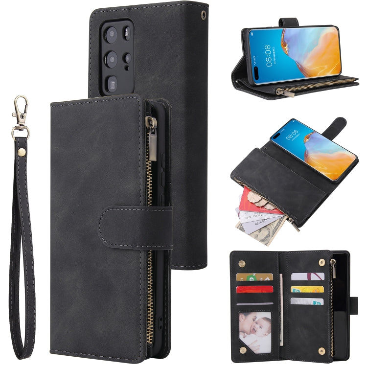 Multifunctional Horizontal Flip Leather Case, with Card Slot & Holder & Zipper Wallet & Photo Frame, For Samsung Galaxy A21, For Samsung Galaxy A41, For Samsung Galaxy A70S, For Samsung Galaxy Note10 Lite, For OnePlus 8, For OnePlus 8 Pro, For Huawei P...