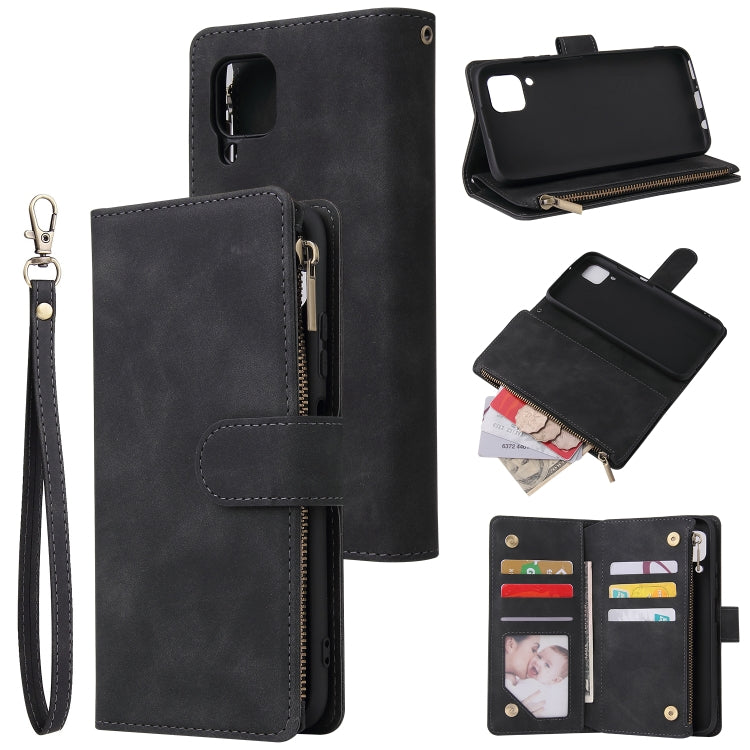 Multifunctional Horizontal Flip Leather Case, with Card Slot & Holder & Zipper Wallet & Photo Frame, For Samsung Galaxy A21, For Samsung Galaxy A41, For Samsung Galaxy A70S, For Samsung Galaxy Note10 Lite, For OnePlus 8, For OnePlus 8 Pro, For Huawei P...