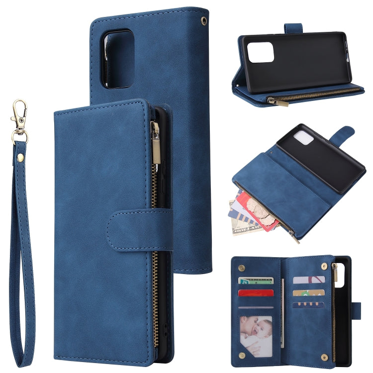 Multifunctional Horizontal Flip Leather Case, with Card Slot & Holder & Zipper Wallet & Photo Frame, For Samsung Galaxy A21, For Samsung Galaxy A41, For Samsung Galaxy A70S, For Samsung Galaxy Note10 Lite, For OnePlus 8, For OnePlus 8 Pro, For Huawei P...