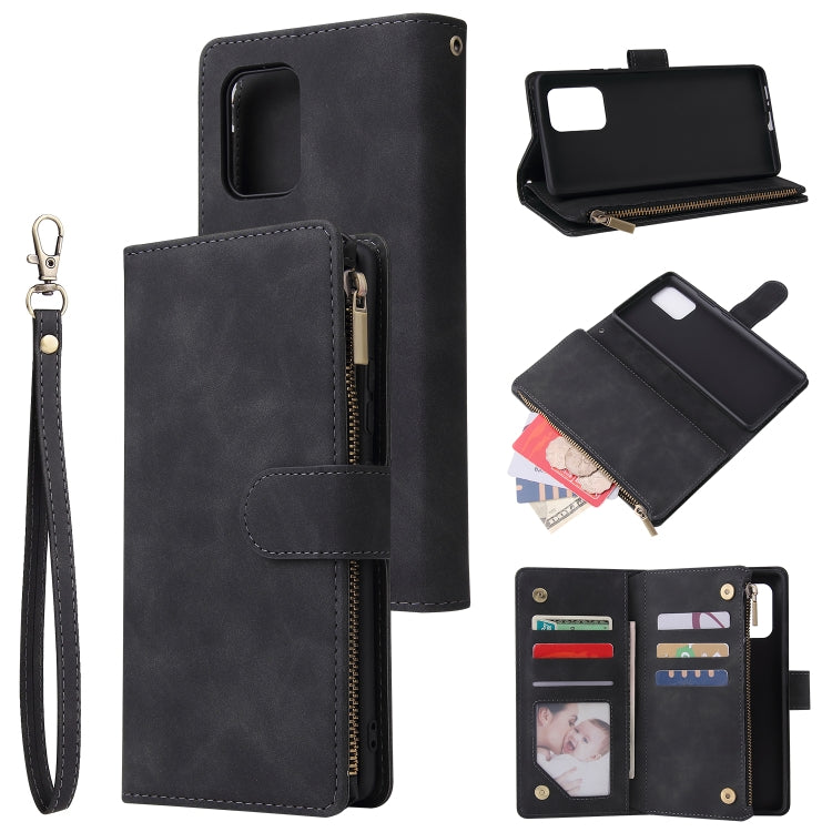 Multifunctional Horizontal Flip Leather Case, with Card Slot & Holder & Zipper Wallet & Photo Frame, For Samsung Galaxy A21, For Samsung Galaxy A41, For Samsung Galaxy A70S, For Samsung Galaxy Note10 Lite, For OnePlus 8, For OnePlus 8 Pro, For Huawei P...