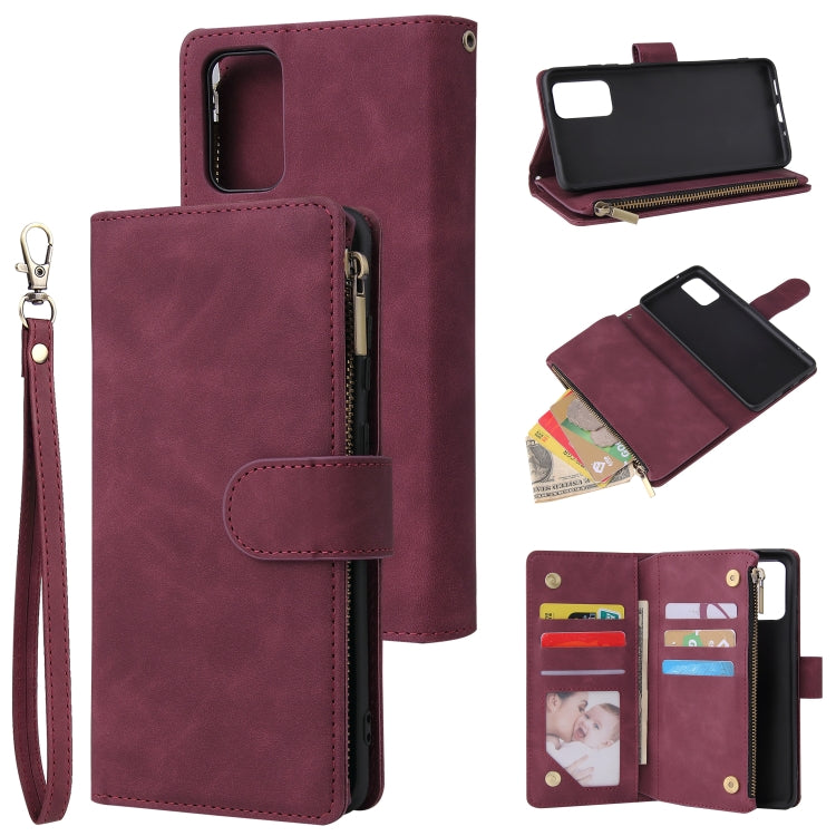 Multifunctional Horizontal Flip Leather Case, with Card Slot & Holder & Zipper Wallet & Photo Frame, For Samsung Galaxy A21, For Samsung Galaxy A41, For Samsung Galaxy A70S, For Samsung Galaxy Note10 Lite, For OnePlus 8, For OnePlus 8 Pro, For Huawei P...