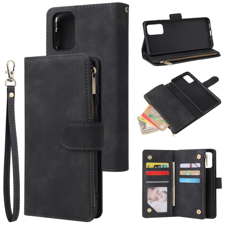 Multifunctional Horizontal Flip Leather Case, with Card Slot & Holder & Zipper Wallet & Photo Frame, For Samsung Galaxy A21, For Samsung Galaxy A41, For Samsung Galaxy A70S, For Samsung Galaxy Note10 Lite, For OnePlus 8, For OnePlus 8 Pro, For Huawei P...