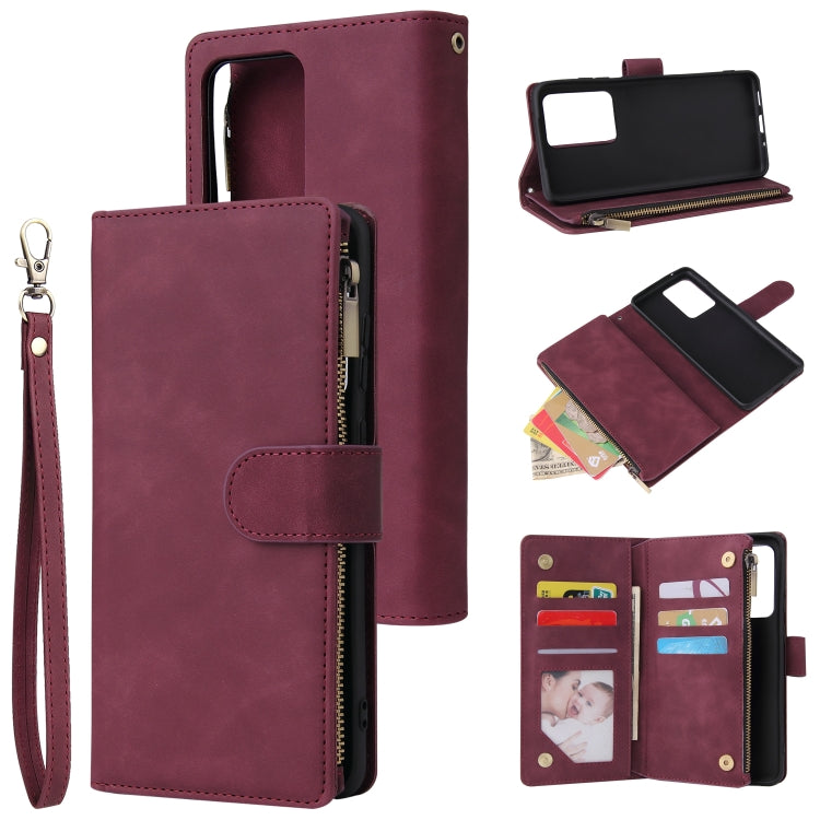 Multifunctional Horizontal Flip Leather Case, with Card Slot & Holder & Zipper Wallet & Photo Frame, For Samsung Galaxy A21, For Samsung Galaxy A41, For Samsung Galaxy A70S, For Samsung Galaxy Note10 Lite, For OnePlus 8, For OnePlus 8 Pro, For Huawei P...