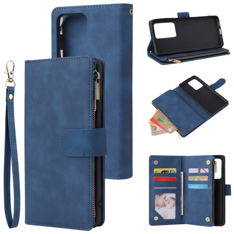 Multifunctional Horizontal Flip Leather Case, with Card Slot & Holder & Zipper Wallet & Photo Frame, For Samsung Galaxy A21, For Samsung Galaxy A41, For Samsung Galaxy A70S, For Samsung Galaxy Note10 Lite, For OnePlus 8, For OnePlus 8 Pro, For Huawei P...