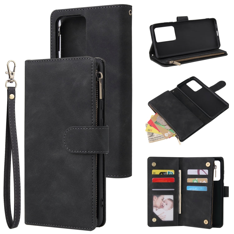 Multifunctional Horizontal Flip Leather Case, with Card Slot & Holder & Zipper Wallet & Photo Frame, For Samsung Galaxy A21, For Samsung Galaxy A41, For Samsung Galaxy A70S, For Samsung Galaxy Note10 Lite, For OnePlus 8, For OnePlus 8 Pro, For Huawei P...