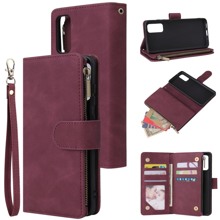 Multifunctional Horizontal Flip Leather Case, with Card Slot & Holder & Zipper Wallet & Photo Frame, For Samsung Galaxy A21, For Samsung Galaxy A41, For Samsung Galaxy A70S, For Samsung Galaxy Note10 Lite, For OnePlus 8, For OnePlus 8 Pro, For Huawei P...