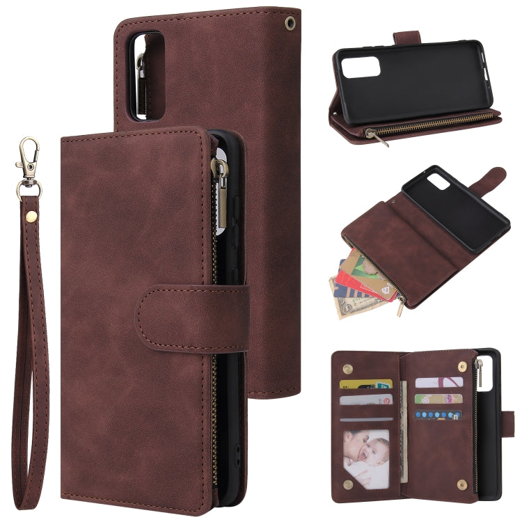 Multifunctional Horizontal Flip Leather Case, with Card Slot & Holder & Zipper Wallet & Photo Frame, For Samsung Galaxy A21, For Samsung Galaxy A41, For Samsung Galaxy A70S, For Samsung Galaxy Note10 Lite, For OnePlus 8, For OnePlus 8 Pro, For Huawei P...