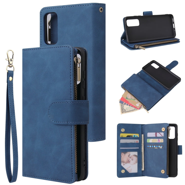 Multifunctional Horizontal Flip Leather Case, with Card Slot & Holder & Zipper Wallet & Photo Frame, For Samsung Galaxy A21, For Samsung Galaxy A41, For Samsung Galaxy A70S, For Samsung Galaxy Note10 Lite, For OnePlus 8, For OnePlus 8 Pro, For Huawei P...