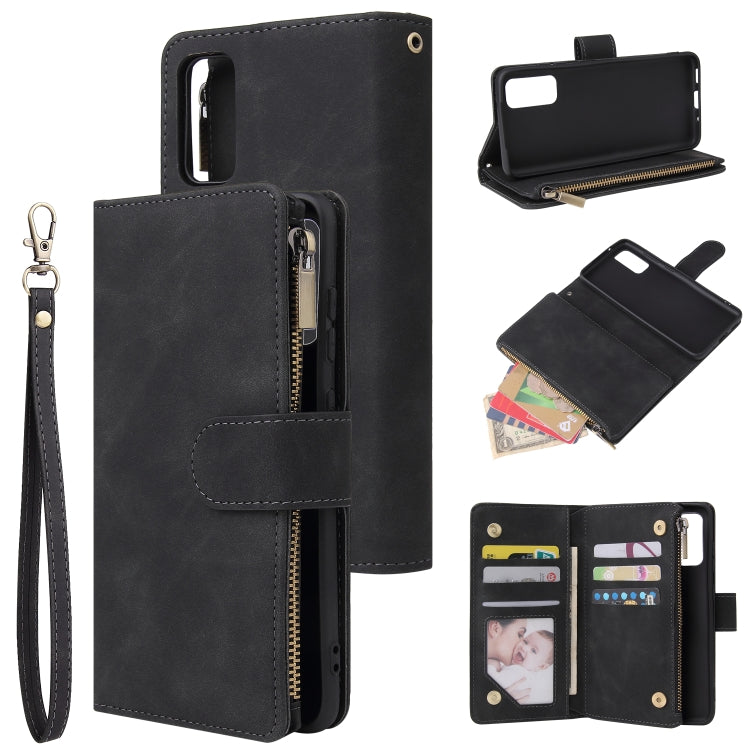 Multifunctional Horizontal Flip Leather Case, with Card Slot & Holder & Zipper Wallet & Photo Frame, For Samsung Galaxy A21, For Samsung Galaxy A41, For Samsung Galaxy A70S, For Samsung Galaxy Note10 Lite, For OnePlus 8, For OnePlus 8 Pro, For Huawei P...