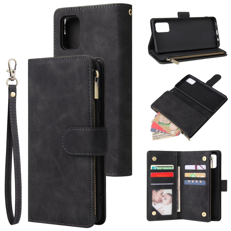 Multifunctional Horizontal Flip Leather Case, with Card Slot & Holder & Zipper Wallet & Photo Frame, For Samsung Galaxy A21, For Samsung Galaxy A41, For Samsung Galaxy A70S, For Samsung Galaxy Note10 Lite, For OnePlus 8, For OnePlus 8 Pro, For Huawei P...