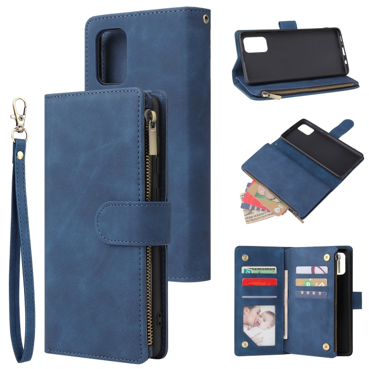 Multifunctional Horizontal Flip Leather Case, with Card Slot & Holder & Zipper Wallet & Photo Frame, For Samsung Galaxy A21, For Samsung Galaxy A41, For Samsung Galaxy A70S, For Samsung Galaxy Note10 Lite, For OnePlus 8, For OnePlus 8 Pro, For Huawei P...